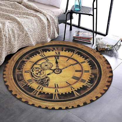 Room Sofa Yoga Soft Round Carpet, Home Decor Non Slip Kitchen Office Circle Rug, Machine Washable Modern Round Area Rug Beach Turtles, 60inch