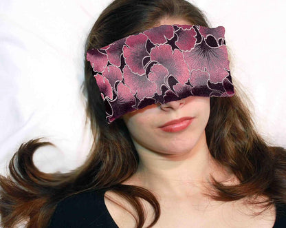 Handmade Luxe Serenity Eye Pillow - All-Natural Flaxseed - Unscented or Lavender Scented – Weighted Eye Mask for Yoga, Meditation, Hot & Cold Therapy