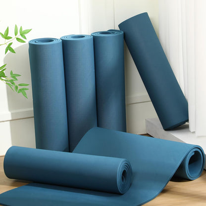 Timgle 6 Pcs 10mm Thick Yoga Mat Bulk 68 x 24 Inches Anti-slip Tear-resistant Exercise Mat Adult Gym Mats for Fitness, Stretching, Workout and Studio, Outdoor Yoga, Pilates