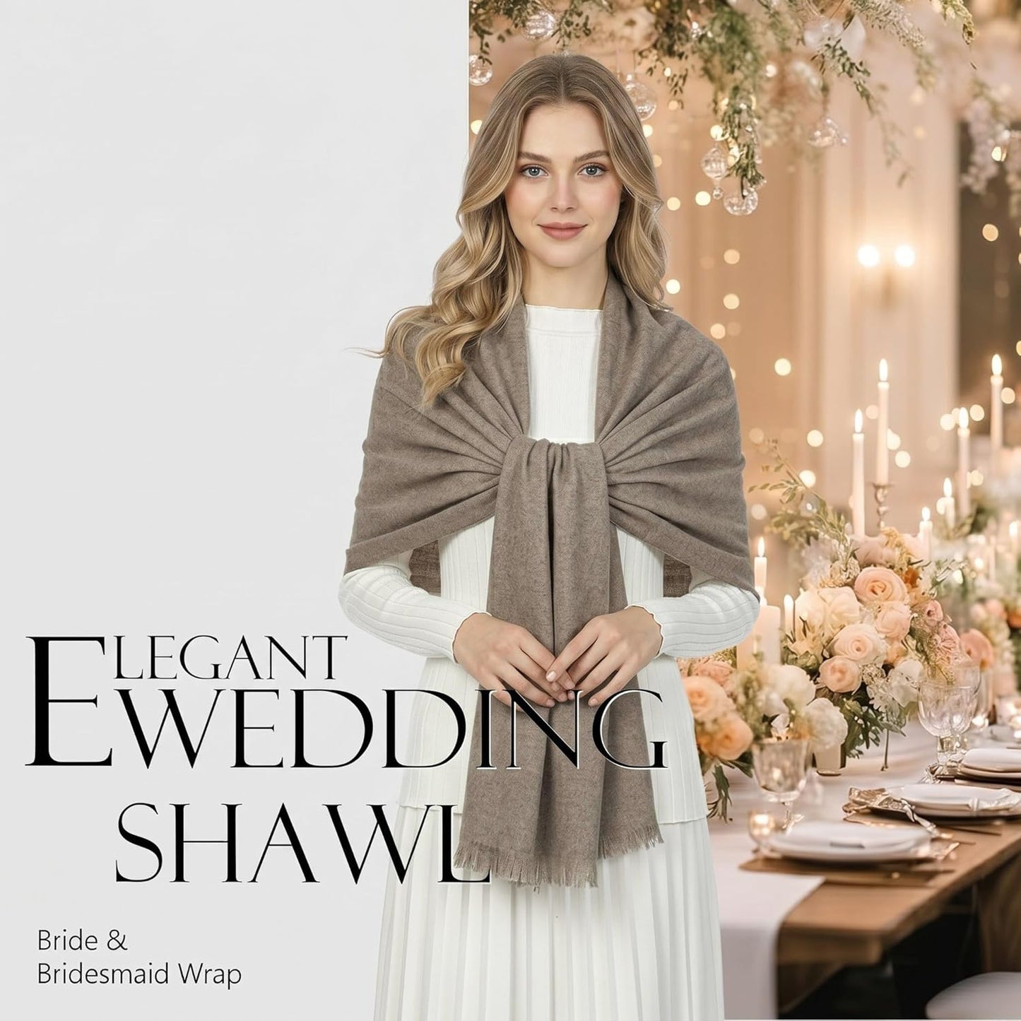 Shawl Wraps for Women Pashmina Shawls and Wraps for Evening Dresses Large Soft Scarf Winter Scarf Wedding Shawl…