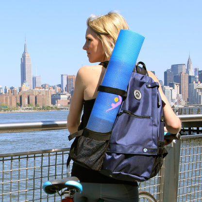 AURORAE Yoga Mat/Gym/Picklleball Cross-body Travel Sling Back Pack. Mat sold separately.