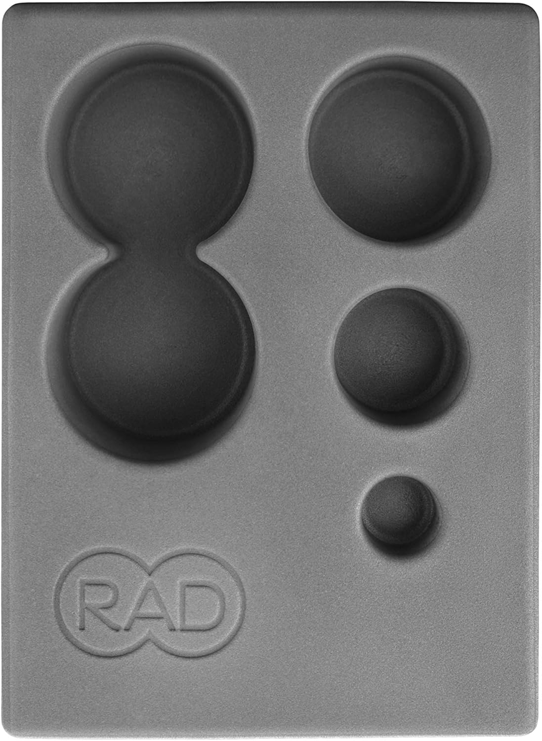 RAD Block – Multi-Use EVA Foam Yoga Block with Storage for Massage Balls for Myofascial Release -Travel-Friendly Pilates & Exercise Prop for Elevation & Support