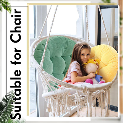 Jerify Floor Pillow Cushions Large Round Square Large Meditation Floor Pillow for Classroom Adult Meditation Picnic Party Seating Learning Daycare School(Square,Mixed Colors,4 Pcs)