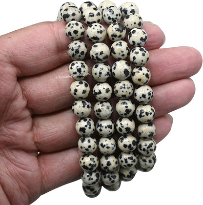 Amazing Gemstone 108 Beads Handmade Mala (Knotted, Rudraksha) - Colors B