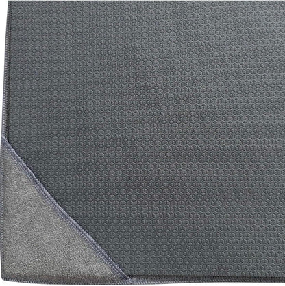 Yoga Towel, Non Slip Hot Yoga Mat Towel with Corner Pockets, Mat-Sized 24" x 72", 100% Microfiber Sweat Absorbent, Perfect for Hot Yoga, Bikram, Pilates and Yoga Mats (Purple)