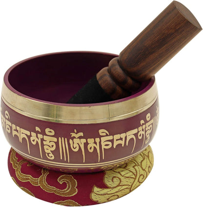 Seven Chakra Tibetan singing bowls set, choose your favorite chakra bowl, improve your chakra meditation practice (The Heart Chakra)