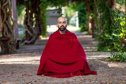 Meditation Shawl or Meditation Blanket, Shawl/Wrap, Oversize Scarf/Stole. Large. Unisex.