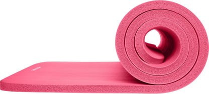 Retrospec Solana Yoga Mat 1" Thick w/Nylon Strap for Men & Women - Non Slip Exercise Mat for Home Yoga, Pilates, Stretching, Floor & Fitness Workouts