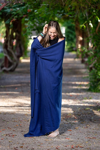 Meditation Shawl or Meditation Blanket, Shawl/Wrap, Oversize Scarf/Stole. Large. Unisex.