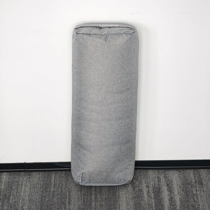 Yoga Bolster Pillow for Restorative & Yin Yoga - Meditation Pillow with Velvet Cover - Rectangular
