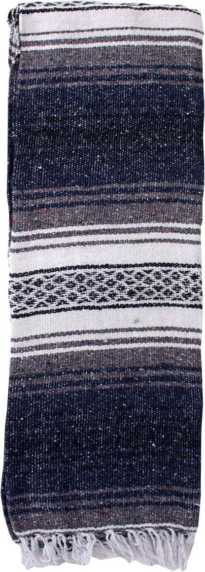 Canyon Creek Authentic Mexican Yoga Falsa Blanket (Light Purple)