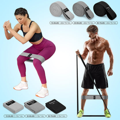 Goocrun Pilates Ring Set Exercise Equipment, with Exercise Resistance Bands Set, Pilates Ball, Sliding Disks. Portable Home Gym - with Fitness Guide Poster