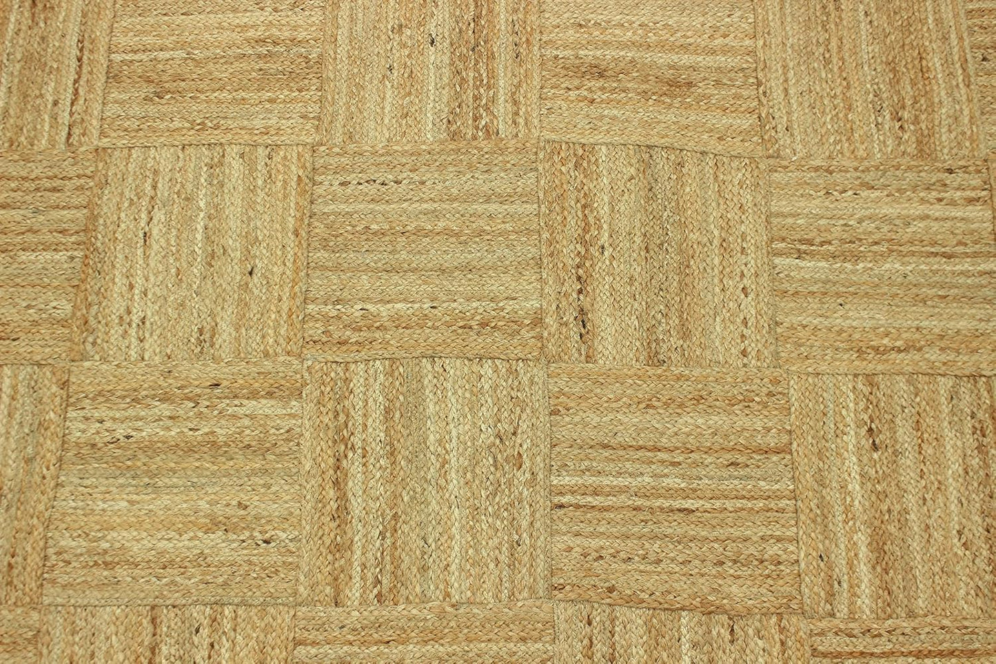 Scalloped Edge Kilim Rug 3' Square Rug Beige & Multicolor Cape Cod Design Carpet Thick 0.27 inches Hand Braided Jute Flatweave Indoor Outdoor Use Rugs for Bedroom, Kitche, Yoga Mat