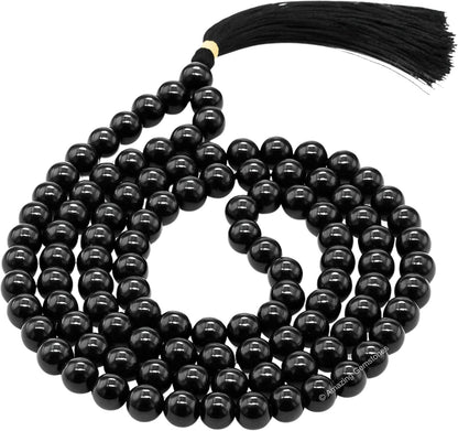 Amazing Gemstone 108 Beads Handmade Mala (Knotted, Rudraksha) - Colors A