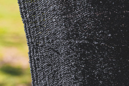 Open Road Goods Bulk Handmade Solid Color Yoga Blankets - Thick Mexican Blankets or Throws - Made for Yoga! (12 Pack, Black)