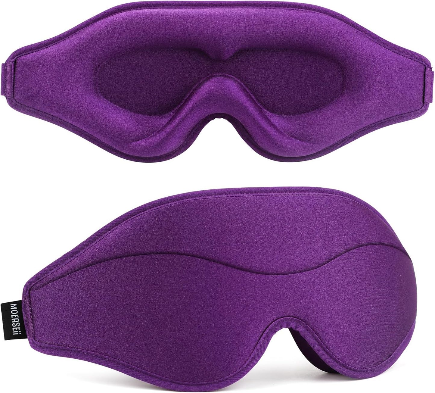Sleep Mask - Total Blackout 3D Sleeping Mask, Super Lightweight & Silky Soft Eye Mask for Sleeping, Fully Adjustable Fit for Home, Office, Traveling, Meditation, Yoga, Pink, Mothers Day Gifts