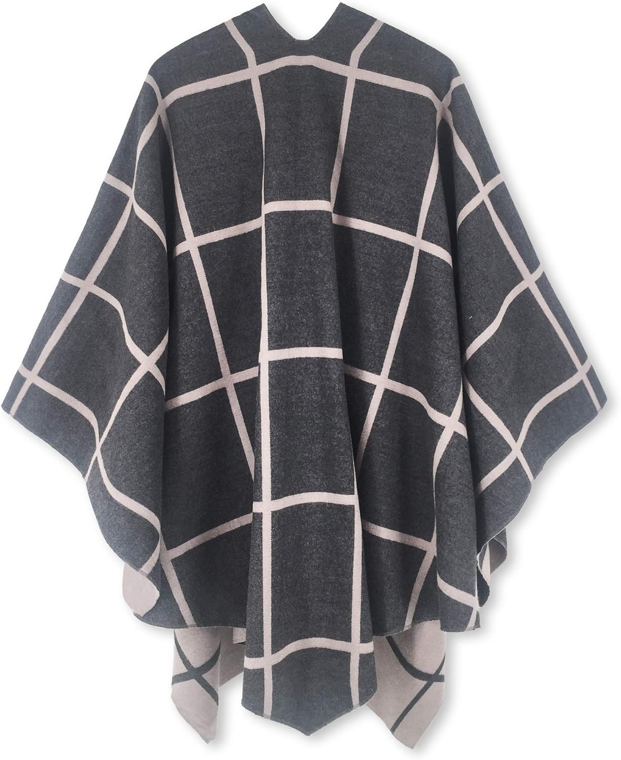 Moss Rose Women's Shawl Wrap Poncho Ruana Cape Open Front Cardigan Shawls for Spring Fall Winter