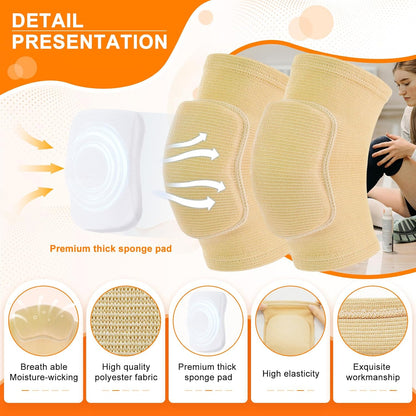 Volleyball Knee Pads for Dancers, Soft Breathable Knee Pads for Girls Women Men Youth Kids Knees Protective, Knee Brace for Volleyball Football Danceing Yoga Tennis Running Cycling Fitness