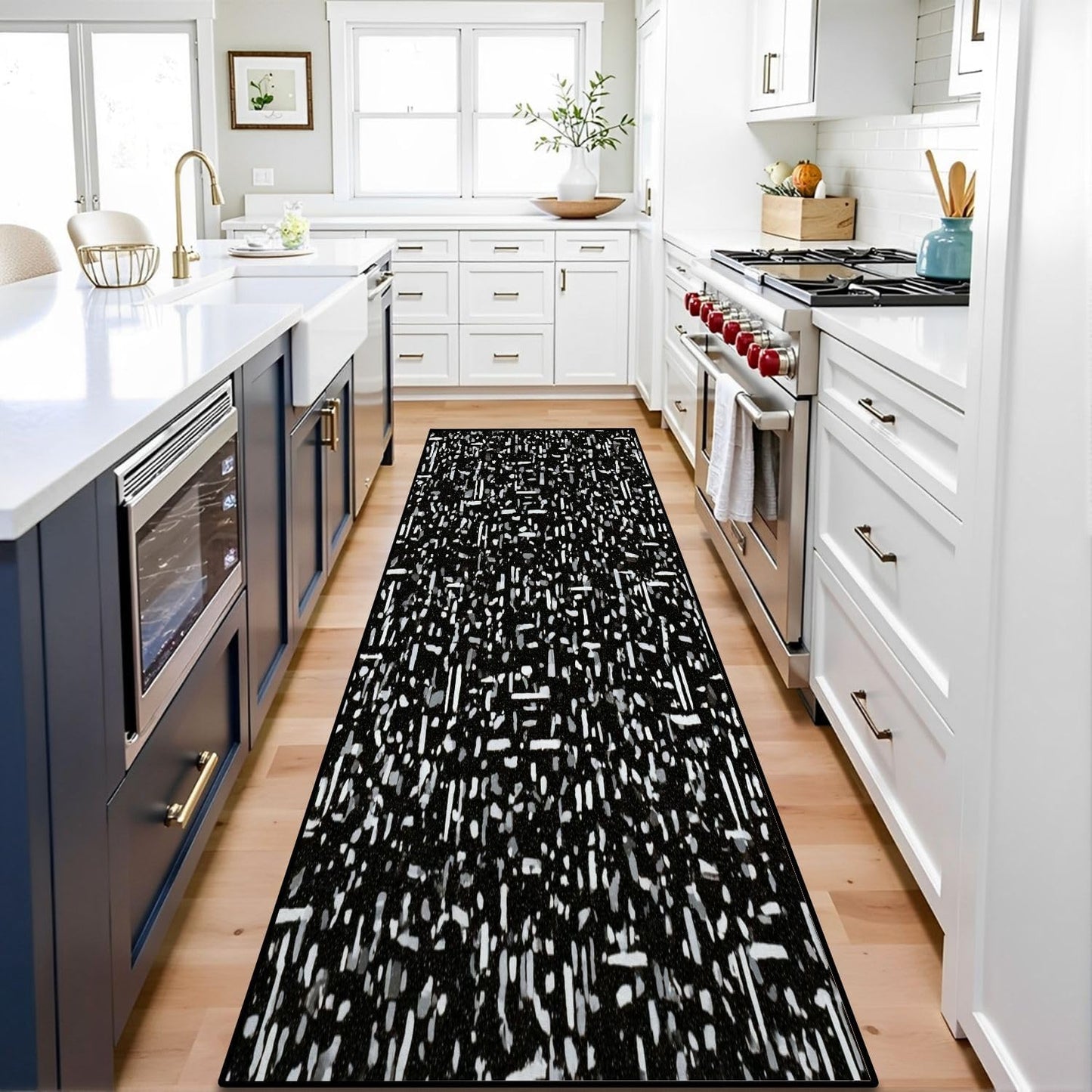Runner Rug Washable 2x6 Topographic map Topographic map Lines Contour Non-Slip Hallway Area Rug Indoor Outdoor Home Decor for Entryway Bathroom Kitchen Carpet Yoga Floor Mat