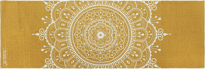 Hand Woven 100% Cotton Yoga Mat- Thick Handloom Made in India- for Gym Floor Exercise - Runner for Bedroom