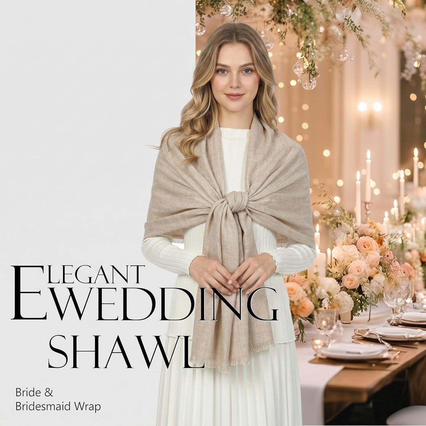 Shawl Wraps for Women Pashmina Shawls and Wraps for Evening Dresses Large Soft Scarf Winter Scarf Wedding Shawl…