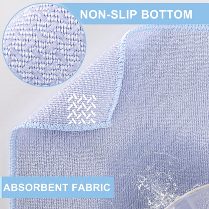 Hot Yoga Towel, 2 Pack Yoga Mat Towel Yoga Towels for Hot Yoga Non Slip with Grip Dots Sweat Absorbent Microfiber Pilates Towel for Bikram Exercise and Fitness