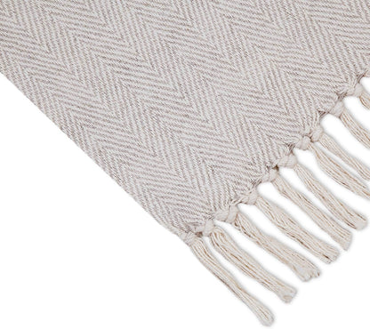 Americanflat 50x60 Throw Blanket - Soft and Breathable Cotton Throw Blanket for Couch, Bed, Chair - Decorative Blankets Perfect for Home or Outdoor Use - Navy Blue and White Double Diamond Design