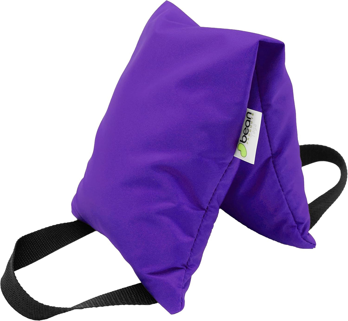Yoga Sand Bags for Working Out - Reinforced Nylon Fabric Exercise Weight Bag with Double Handles for Secure Grip - Weighted Fitness Equipment for Yoga, Pilates & Training - Made in USA, 10 lbs