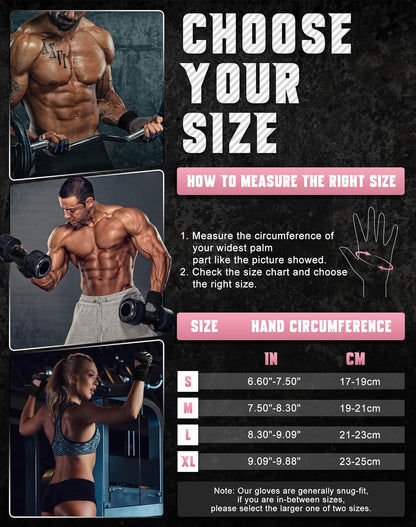 COFIT Breathable Workout Gloves, Antislip Weight Lifting Gym Gloves for Men Women, Superior Grip & Palm Protection for Weightlifting, Fitness, Exercise, Training