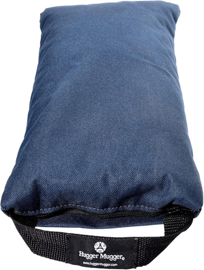 Hugger Mugger 10lb Yoga Sandbag - Adds Weight to Your Poses, Zipper Cover, Sturdy Handle, Silica Sand Filling, Durable Material