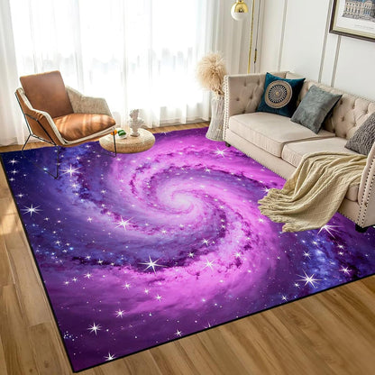 5' X 7' Queen and King Rug Black Grey Area Rugs Dining Living Room Bedroom Kitchen Office Yoga Room Washable Floor Mat Doormats Throw Rug Carpet Room Decor