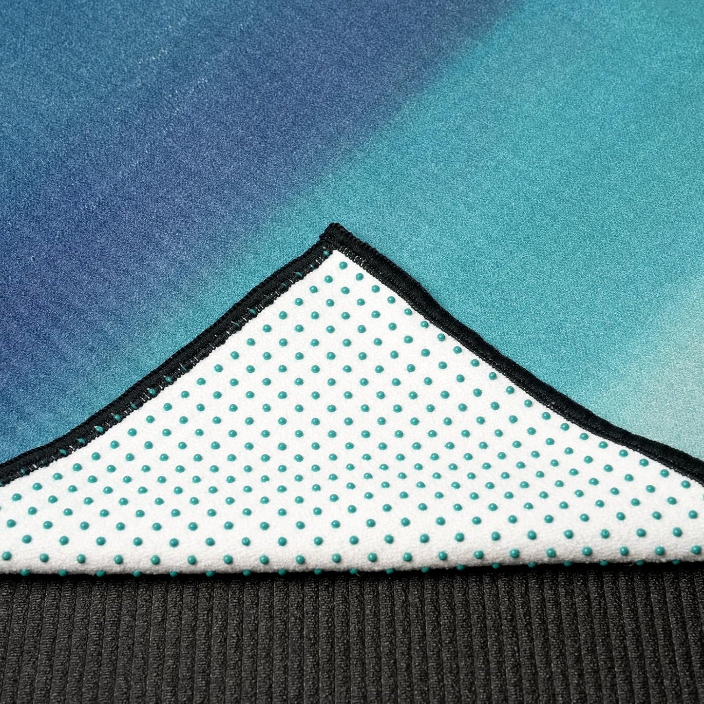 Eunzel Hot Yoga Towel, Non Slip Yoga Mat Towel Sweat Absorbent Printed Yoga Towel with Grip Dots for Hot Yoga, Pilates and Workout 72"x 24", Sunset