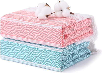 Turkish Beach Towels Vacation Essentials Yoga Blanket Pool Workout Towel Oversized Sand Free Quick Dry Lightweight Meditation Supplies Mat Cover Surf Boat River Float Accessories Gym Excise Stuff
