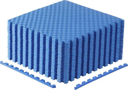 CAP Puzzle Exercise Mats | 1/2” Thick EVA Interlocking Foam Tiles for Home Gym Flooring | Multiple Options