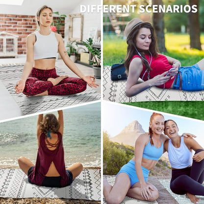 Cifupy Handmade Organic Yoga Mat made with Organic Cotton Yoga Mat - Non Slip Hand-Woven Foldable Yoga Rug Provides Excellent Comfort, Traction & Support for Indoor & Outdoor Use - 24 x 72 Inches