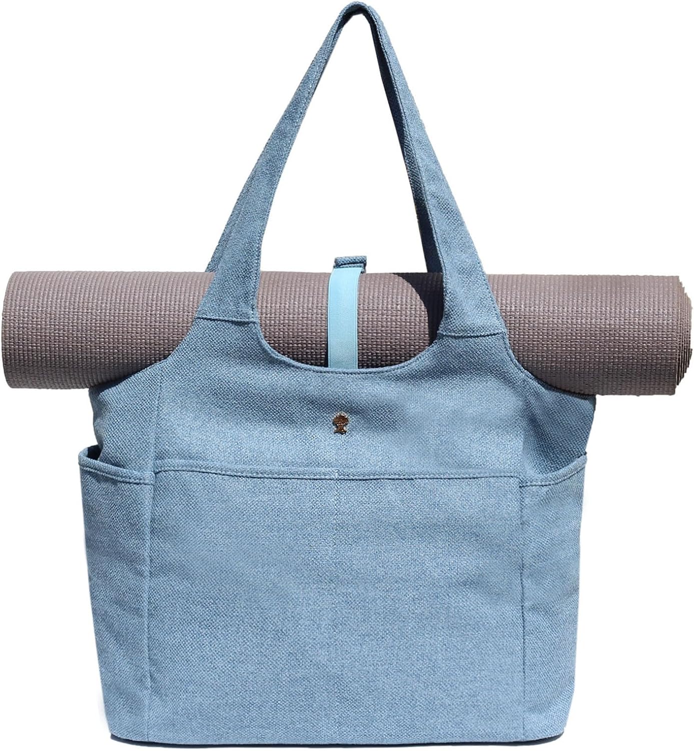 ESVAN Yoga Tote Bag Mat bag Women Shoulder Bags Carryall Tote for Travel Office Workout Gym Nurse Beach