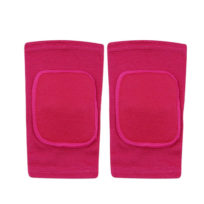 JUMISEE Kids Knee Pad, Anti-Slip Padded Sponge Knee Brace Breathable Flexible Elastic Knee Support for Football Volleyball Dance Skating Basketball Sports