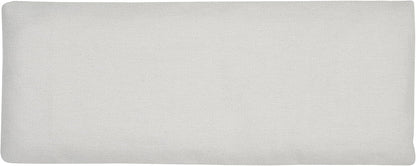 Wellrox Weighted Eye Pillow - Flaxseeds & Lavender Eye Pillow Weighted for Restorative Yoga, Meditation & Stress Relief | Microwave Heating Pad & Cool Compress for Sinus Relief (Grey, Unscented)