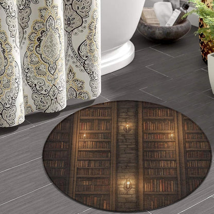 Room Sofa Yoga Soft Round Carpet, Home Decor Non Slip Kitchen Office Circle Rug, Machine Washable Modern Round Area Rug Beach Turtles, 60inch
