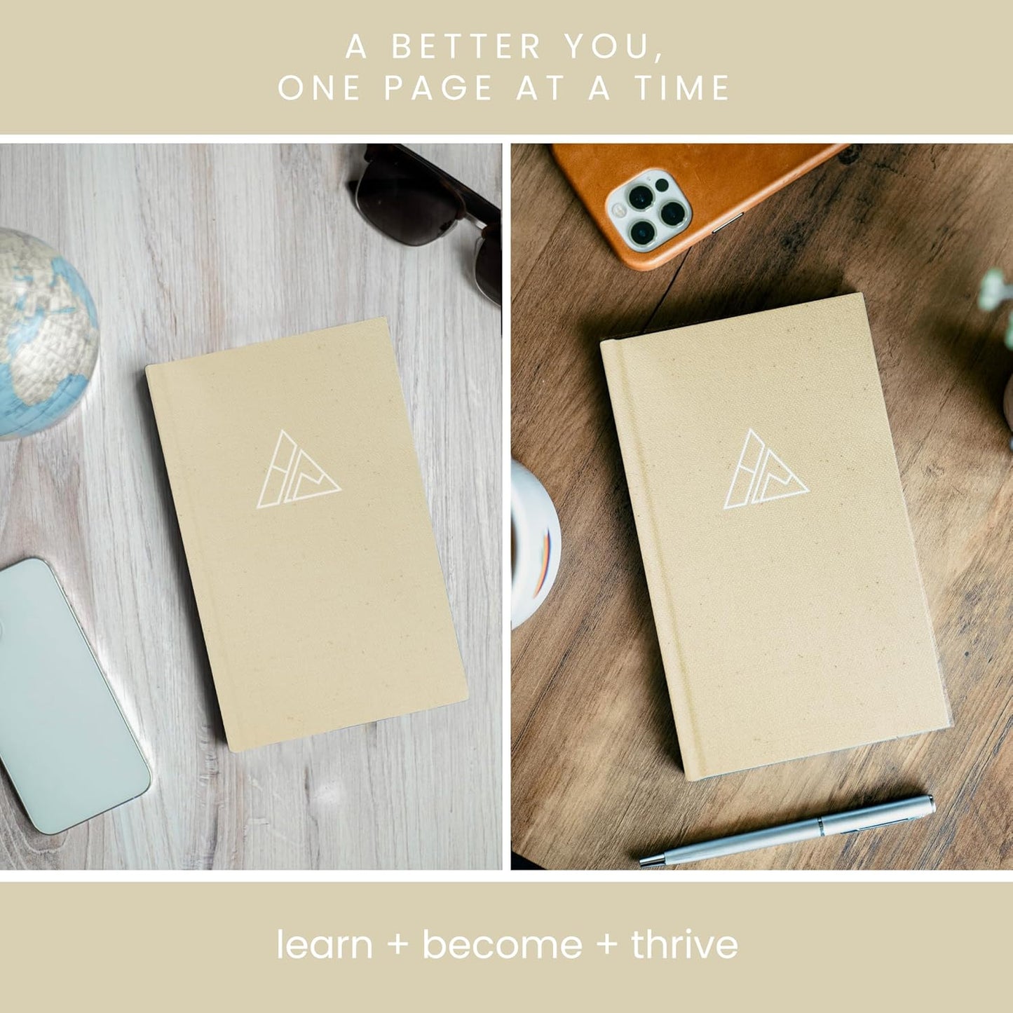Self-Mastery Journal for Men with Prompts - 13 Week Guided Gratitude Journal - 5 Minute Journal - Reflection Manifestation Journals for Mindfulness - Self Care Journal - Goal Journal for Women & Men