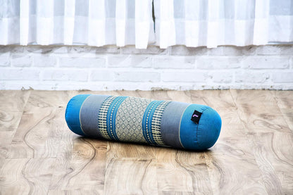Leewadee Small Yoga Bolster – Shape-Retaining Cervical Neck Roll, Tube Pillow for Comfortable Reading, Kapok Filling, 22 x 6 x 6 inches
