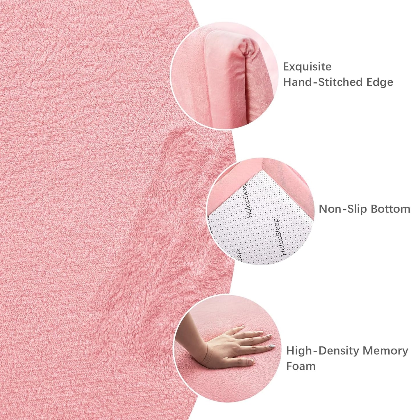 Baby Play Mat for Floor,1.3" Thick Memory Foam Tummy Time Mat,Soft Coral Velvet Nursery Rug,Large Non Slip for Crawling,Toddlers,Infants,Kids,Yoga & Tatami Style for Living Room(Dark Gray)