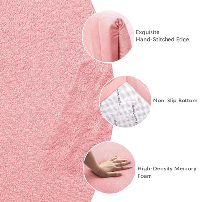 Baby Play Mat for Floor,1.3" Thick Memory Foam Tummy Time Mat,Soft Coral Velvet Nursery Rug,Large Non Slip for Crawling,Toddlers,Infants,Kids,Yoga & Tatami Style for Living Room(Dark Gray)
