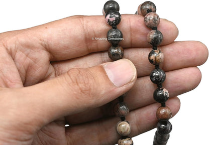 Amazing Gemstone 108 Beads Handmade Mala (Knotted, Rudraksha) - Colors A