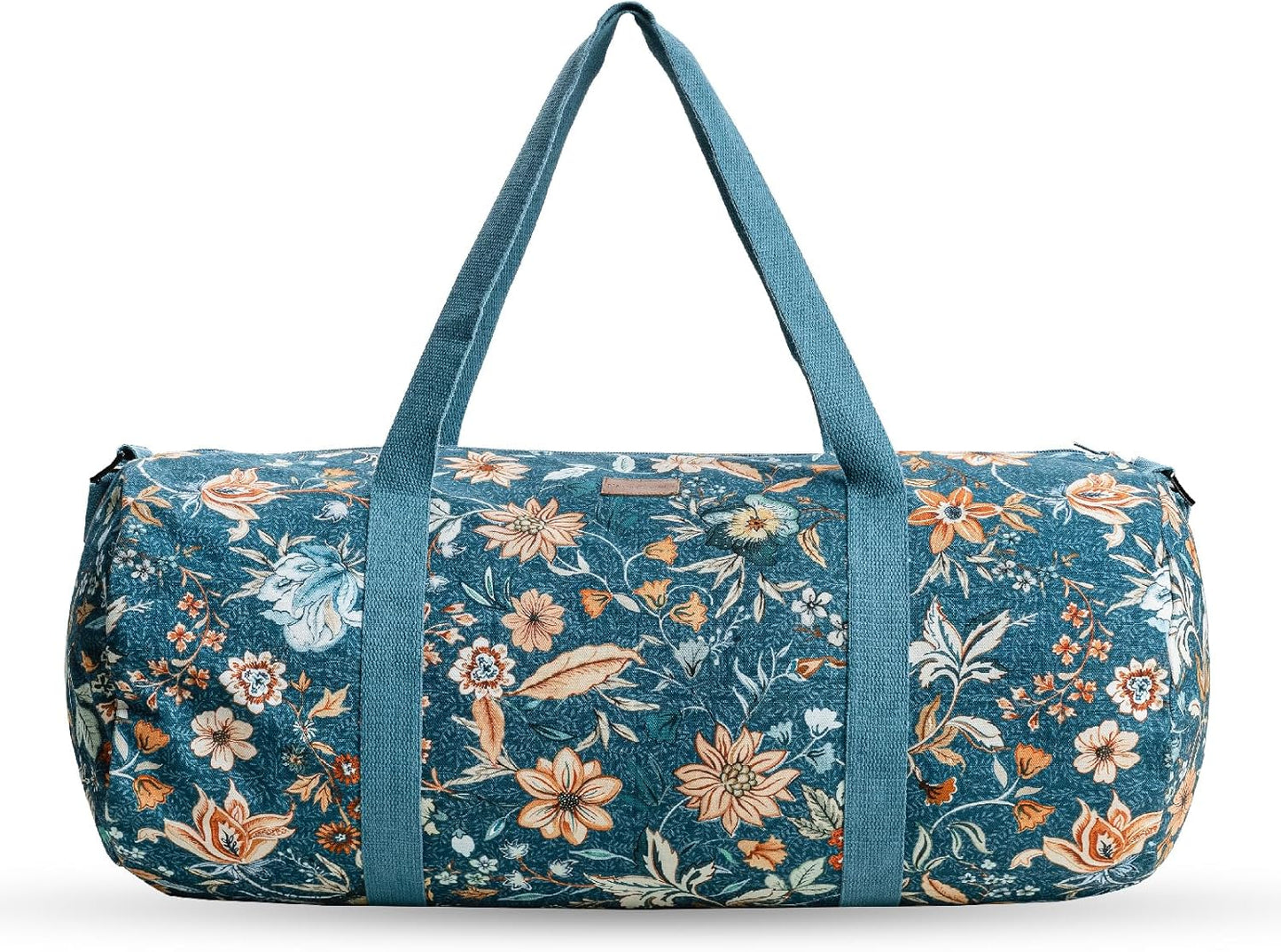 Maison d' Hermine Yoga Mat bag, Cylindrical bag for Woman&Men, yoga mat Bag &Adjustable shoulder straps Yoga Mat Carrier Bag with Drawstring Water Bottle Pocket and zipper pocket Easter Gifts