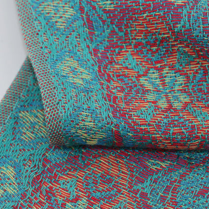 Ciormis Two Tone Silky Paisley Pashmina Shawl Scarf,Soft Women's Rave Jacquard Pashminas Wrap Scarves
