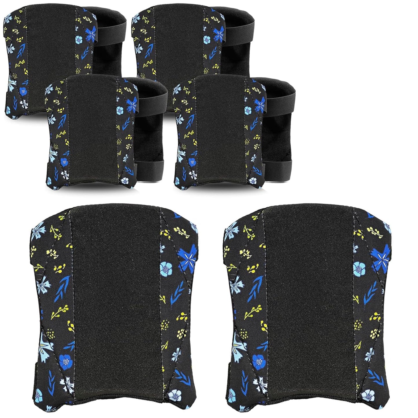 Garden Knee Pads for Men and Women, Lightweight Waterproof KneePads for Gardening, Anti Slip Leather Foam Padding Kneeling Pads for Flooring and Carpet Cleaning, House work, Gardening Maintain, Knee Protector,Gray