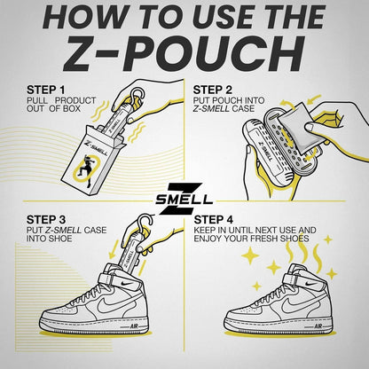 Z-Spray Odor Eliminator On-the-Go Spray – Unscented Deodorizer for Shoes, Pets, Gear, Car & Home – Lasting Smell Remover, Safe for Kids & Animals – Made without Harsh Chemicals – 100mL