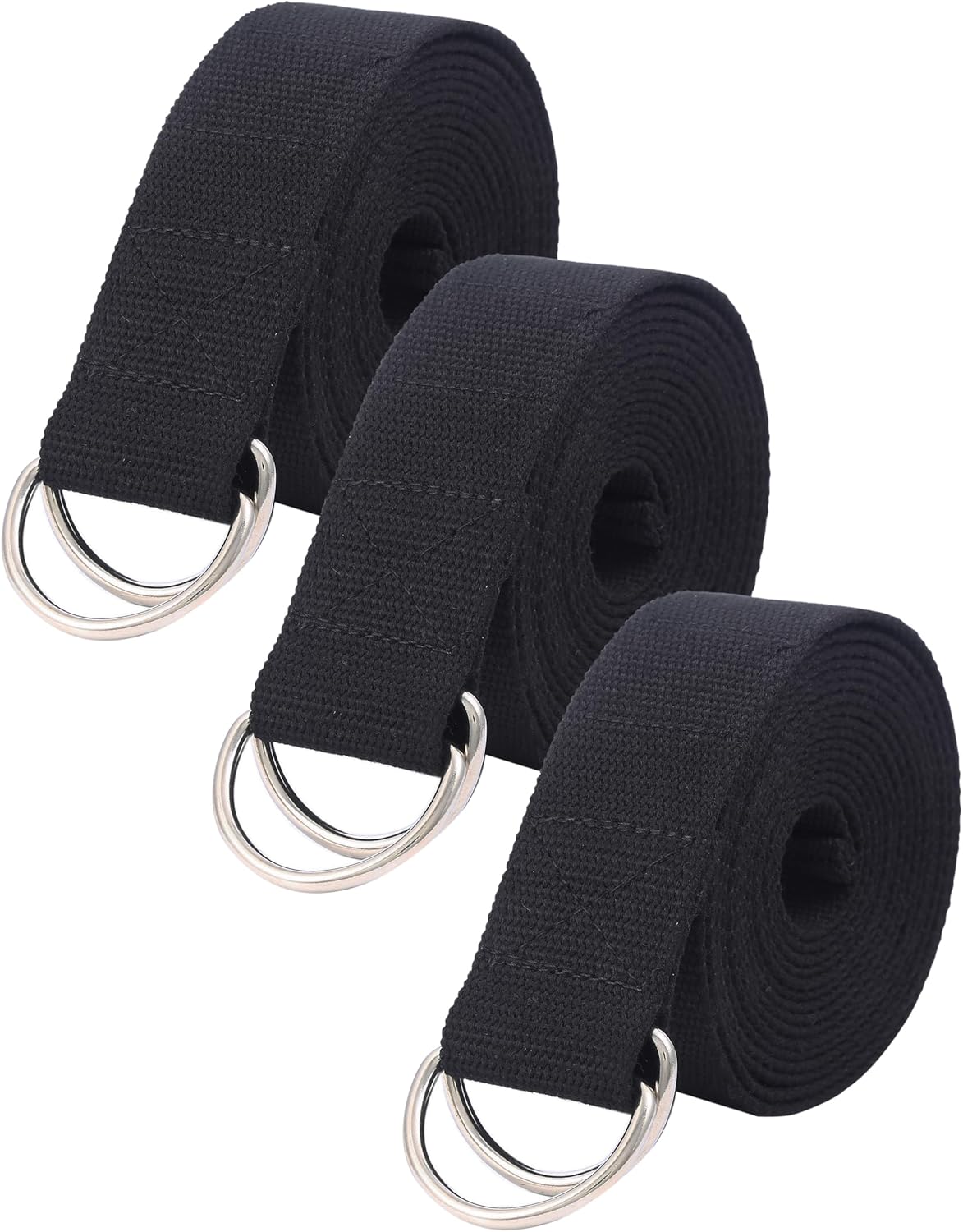 Gelante Fitness Exercise Yoga Strap - Durable Cotton 10 Feet Long