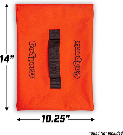 GoSports Sports Net Sandbags Set of 4 Weighted Anchors for Baseball Nets, Soccer Goals, Golf Nets, Football Nets, Hockey Nets and More